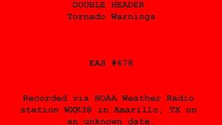 DOUBLE HEADER Tornado Warnings (EAS #677+678)