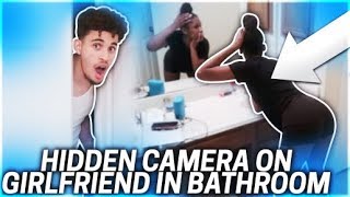 Hidden Camera In Bathroom Prank On Girlfriend