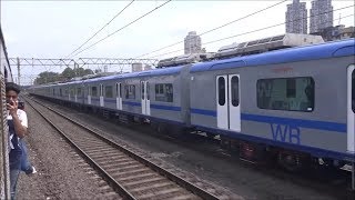 First Day Capture of Very Beautiful Mumbai's 3rd AC EMU & Newly Started Mumbai's 2nd AC Emu At Dadar