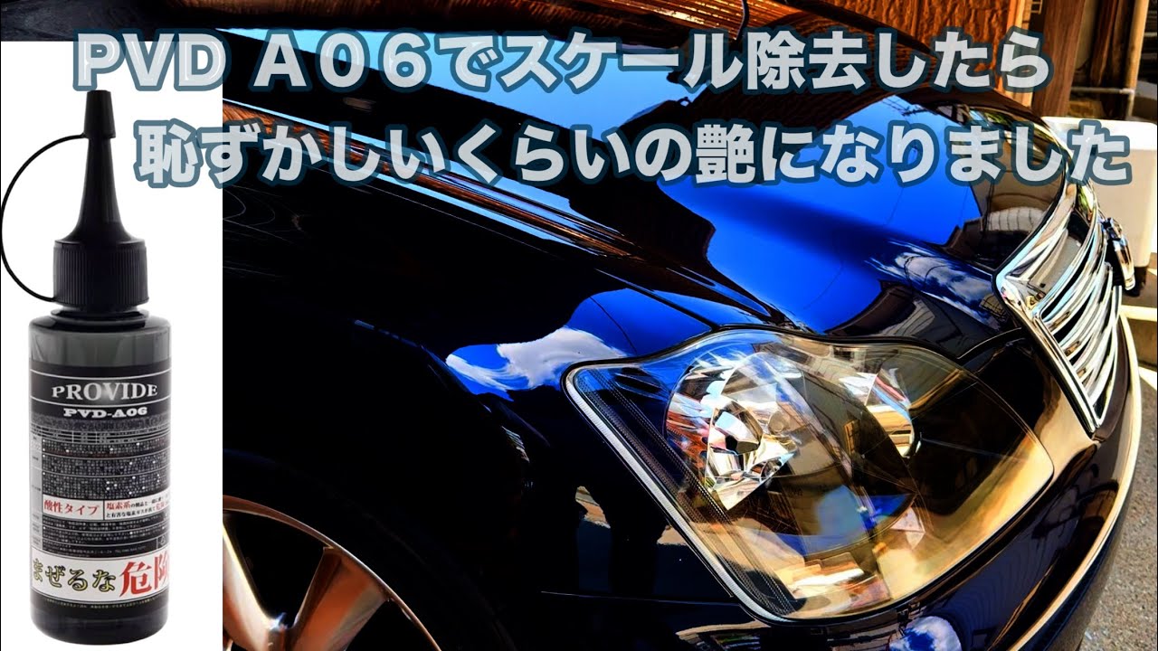スケール除去】恥ずかしくなるくらい艶がでました！PROVIDE