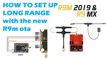 R9MX & R9M 2019 Install F Port on F4 - Long Range setup Tutorial