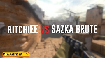 ritchiEE vs SAZKA BRUTE | Eco 4K | CS:GO Player Highlight