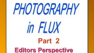Photography in Flux (Editors Perspective) from the SNAG PDS 2011