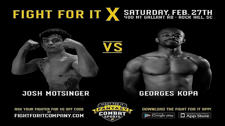 Fight For It X Preview /Kopa vs Motsinger