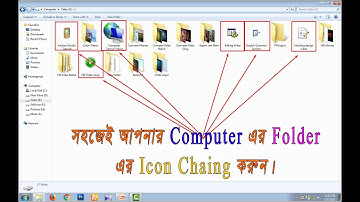 কম্পিউটার ফোল্ডার Icon পরিবর্তন করুন || How to Change Mac/Computer Folder Icon