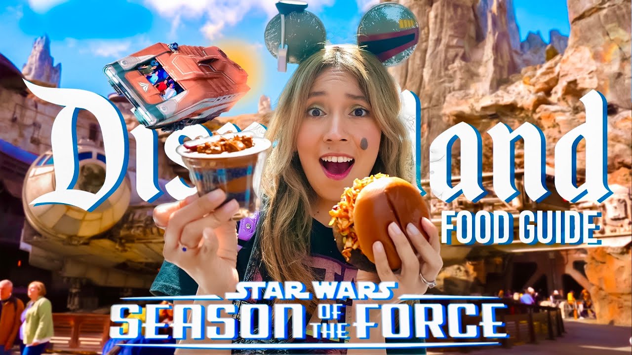 Disneyland Season Of The Force Foodie Guide 2024  Star Tours NEW Additional Scenes