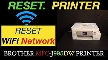 Brother MFC-J995DW Reset WiFi, Reset Printer to Factory Defaults, Review.