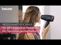 Klappbarer Haartrockner für die Hand- und Reisetasche | Beurer HC 25