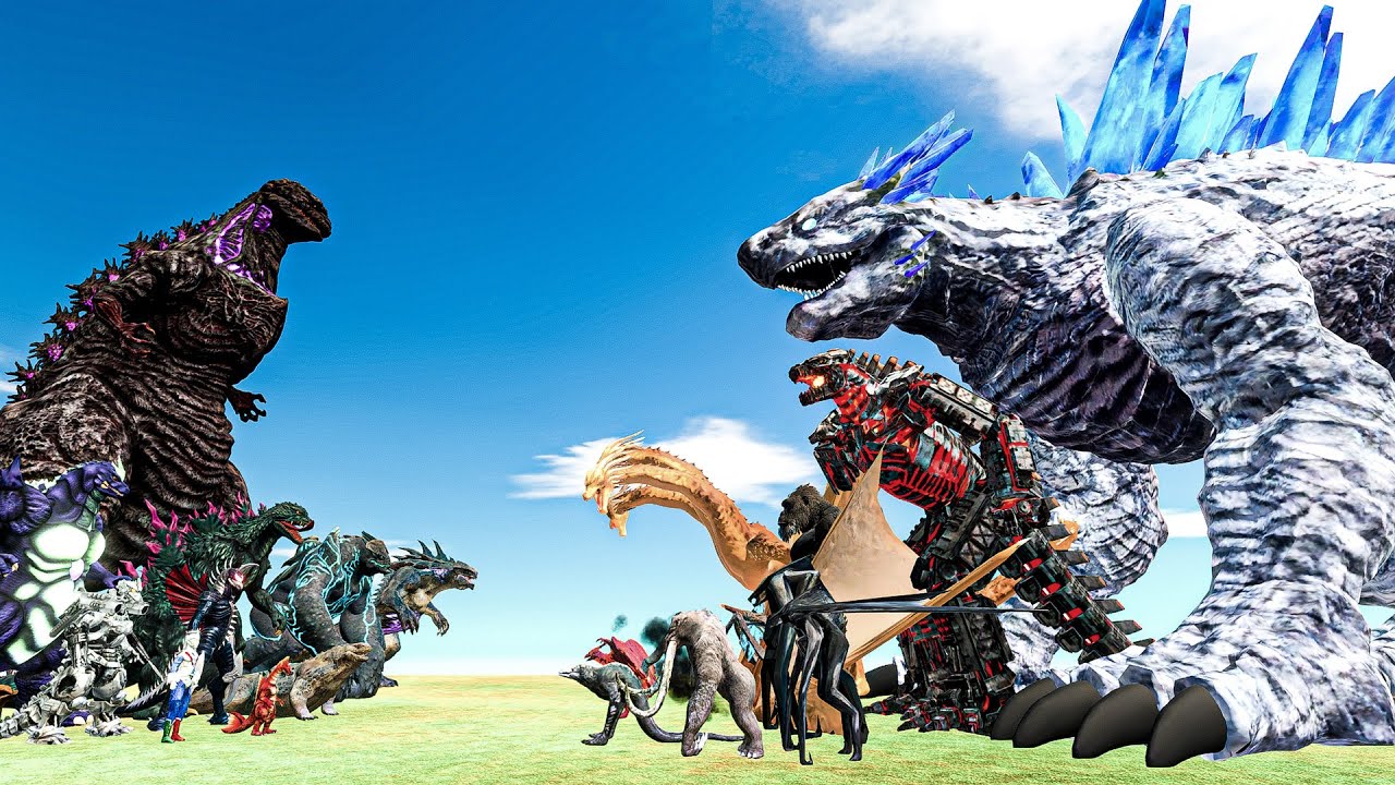 Top 10 Strongest Monsters in Monsterverse vs Shin Godzilla Evil Team