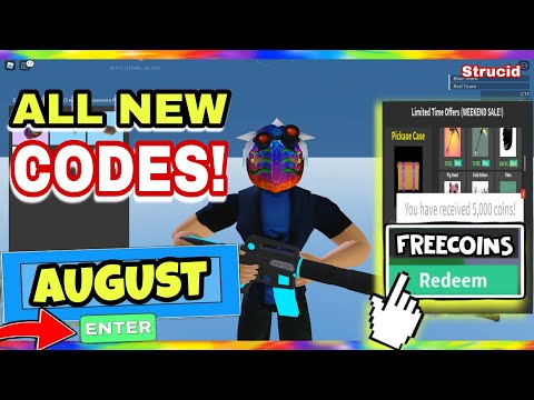 All 2019 Codes In Roblox Strucid - all new secret op working codes skins sale update roblox