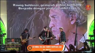 Konser Amal Iwan Fals Peduli Mangrove & Generasi Muda Isi Rimba Tak Ada Tempat Berpijak lagi