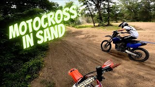 A sand motocross track??