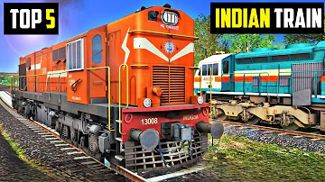Top 5 Indian train simulator games | Best Indian train simulator games on 2024
