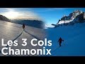 Les 3 cols col du chardonnet fentre de saleina col du tour ski de randonne montagne chamonix