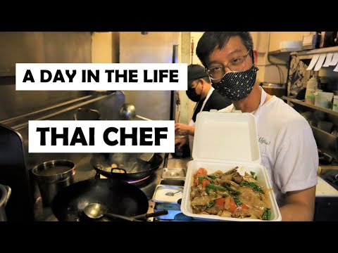 What Owning a Thai Restaurant is Like | Day in the Life of a Thai Chef