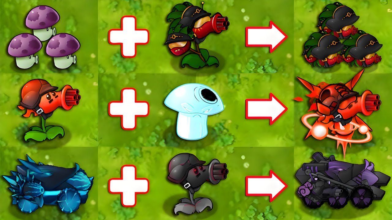 PVZ Fusion 3.1 Challenge - All New Plants Fusion Mod Vs Obsidian ...