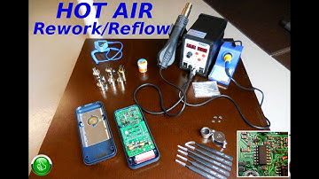 Hot Air Reflow/Rework SMD IC Swap(Tutorial)