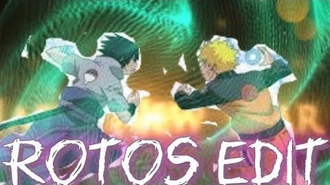 rotos on capcut edit