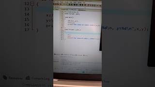 Functions call by reference c programming #code  #coding #programming #jenny  #viral  #shorts #short