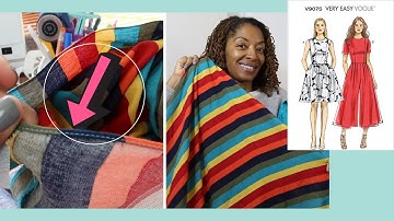 Very Easy Vogue 9075 jumpsuit with a teeny tiny baby hem! + NEW FABRIC