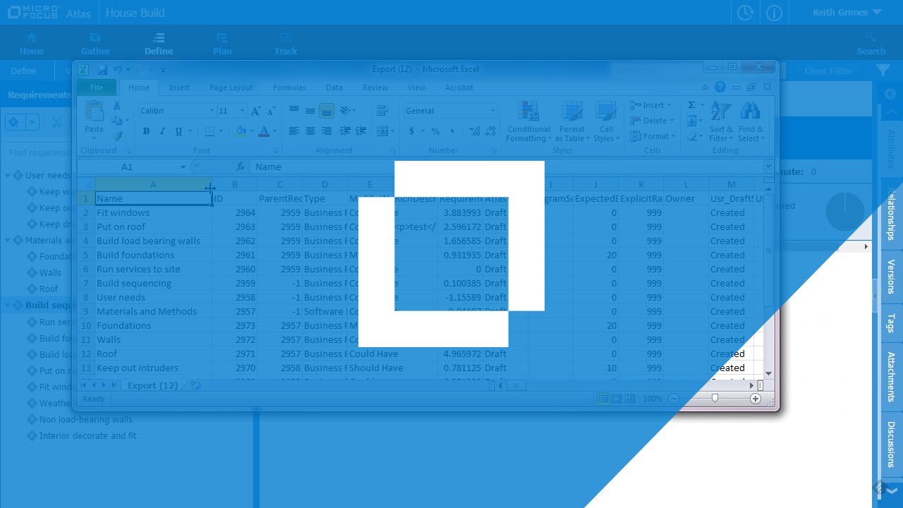 #HowTo Import and Export Requirements in Atlas - YouTube