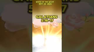 Galatians 5:16-17Reflection Verse of the Night May 22, 2024#songcoversph #bible #foryou #foryoupage