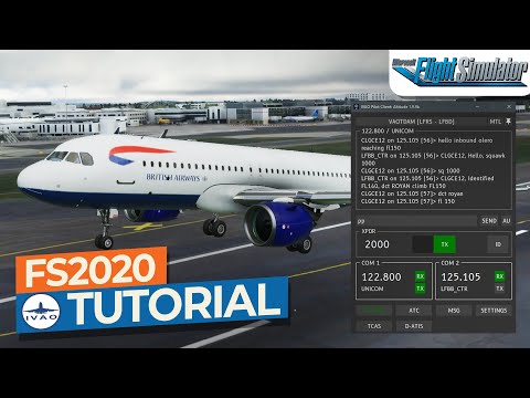 [MSFS 2020] IVAO Installation & Setup Tutorial - Altitude Client｜Drawyah