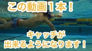 【水泳】【キャッチ】泳げないならまずは学ぶ事から！キャッチ特集！