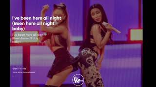 Story Wa lirik lagu side to side #storywa #arianagrande