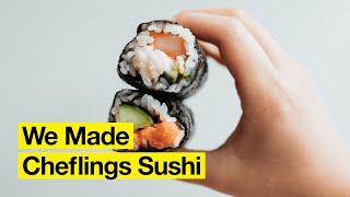 How To Make Sushi Sushi Recipe Using Cheflings Sushi Kit