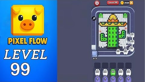 Pixel Flow Level 99 Walkthrough
