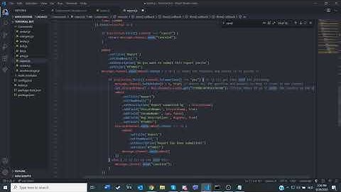 (Discord.js | DiscordBot) How to make a report command!