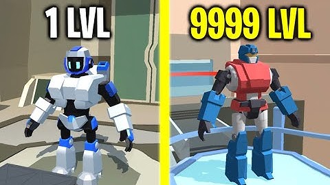 Idle Robot Inc! - THE MOST POWERFUL ROBOT IN THE GALAXY! Max Level Planet & Enemy! 9999+ Level Robot