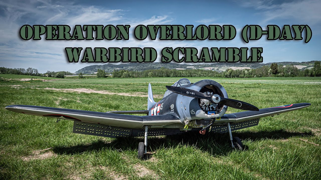 Rc Warbirds Operation Overlord (Dday) Great flight's and hard