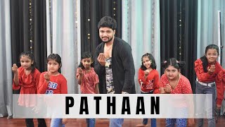 Jhoome Jo Pathaan  | Pathaan | Shah Rukh Khan, Deepika | Kids Dance Cover | Sanju Dance Academy