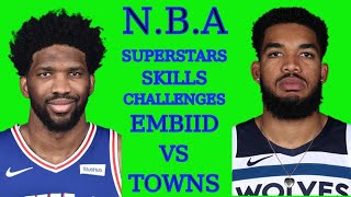 2021-N.b.a Superstars-Joel Embiid Vs Karl Anthony Towns-Highlights