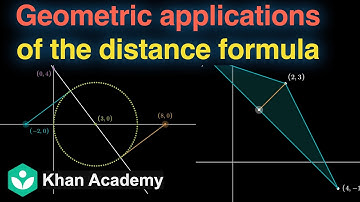 Distance between line and a point - geo appl. | Straight lines | Grade 11 | Math | Khan Academy