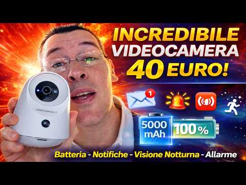 VIDEOSORVEGLIANZA senza fili a meno di 40€: L’HO PROVATA!
