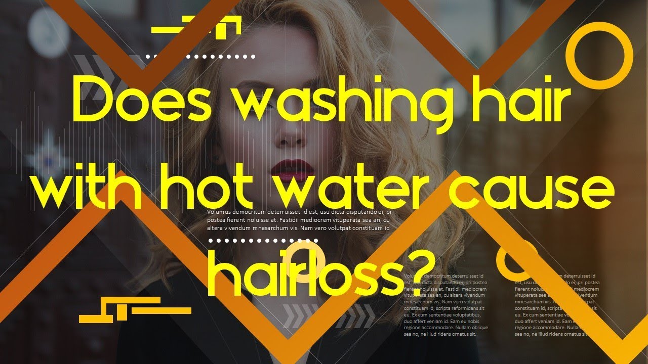 Does hot water ruin hair?