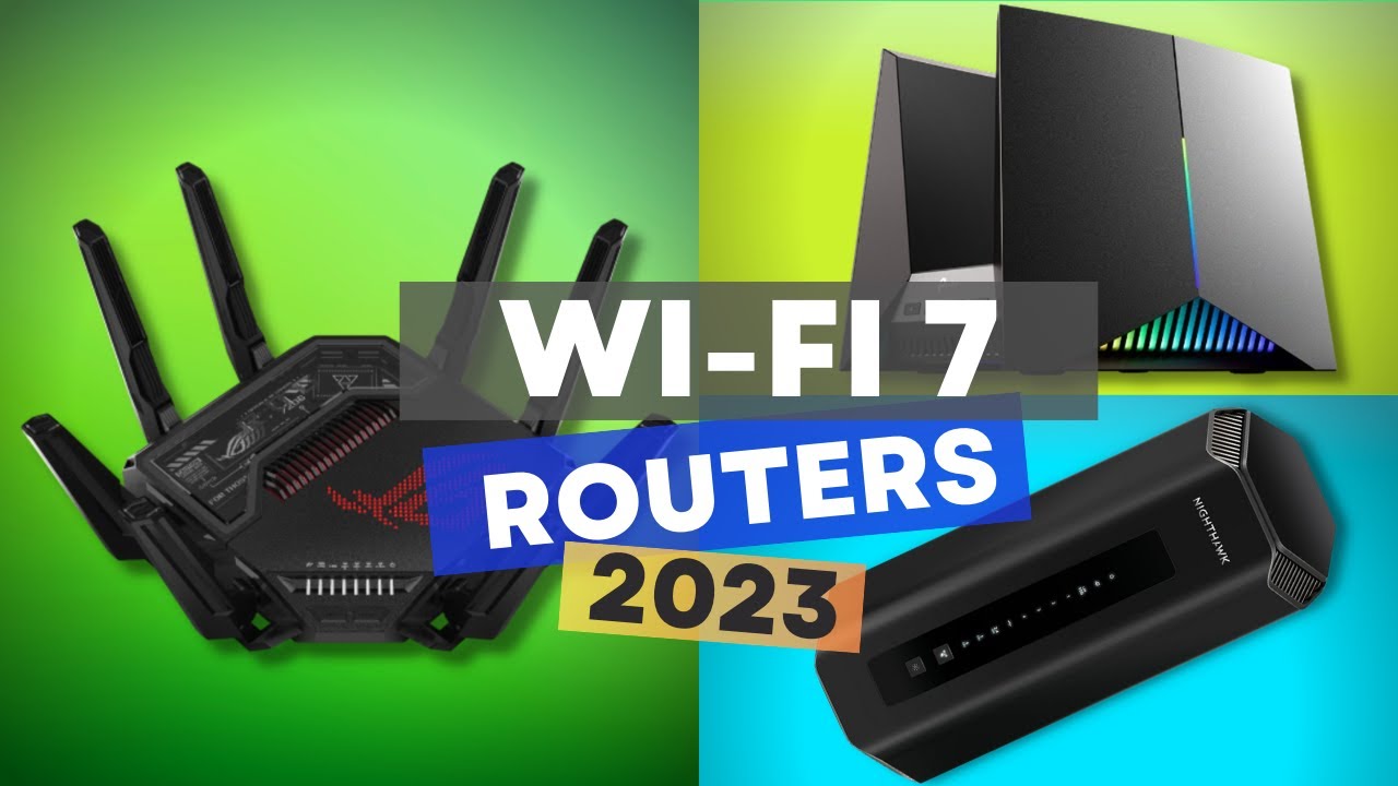 5 Wi Fi 7 Routers with Multigig Support for 2024 - YouTube