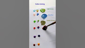 Color mixing #colormixing #colormix #colorart #creativeart #art #ytshorts #satisfyingart #colourmix