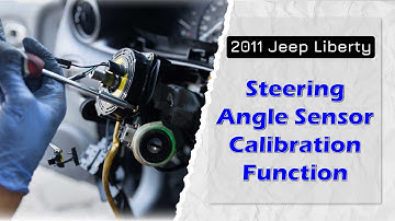 How to Use Steering Angle Sensor Calibration Function on SDS | 2011 Jeep Liberty
