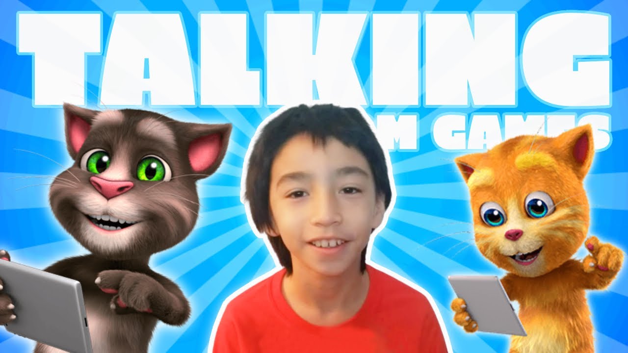 😸📱 Fun Talking Tom Games With KidMinion!
