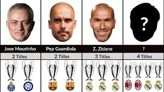 Most Champions League Winner Managers 1956 - 2022 | Real Madrid Champions League Winner Final 2022