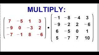 Matrix Multiplication, Matrix Product Applications to Production and Profit