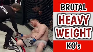 Most Brutal Heavyweight Knockouts In MMA