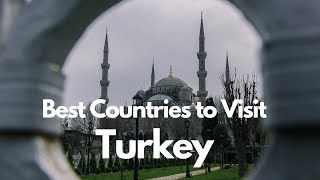 Travel Video Turkey Timelapse Tour. The Best Countries in The World To Visit | Explore Turkey