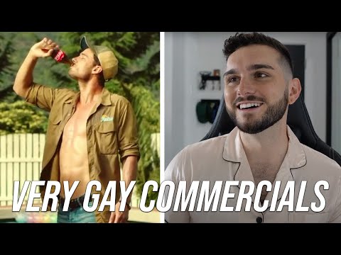 Reacting to VERY GAY commercials from past Pride Months