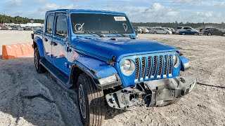 I Purchased A Wrecked Gladiator From Copart Auction