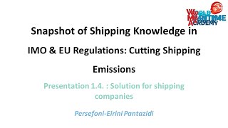 MAREVA 2023 - Snapshot Seminar in IMO & EU Regulations: Cutting Shipping Emissions -PRESENTATION 4/4 MAREVA 2023 - Snapshot Seminar in IMO & EU Regulations: Cutting Shipping Emissions -PRESENTATION 4/4
